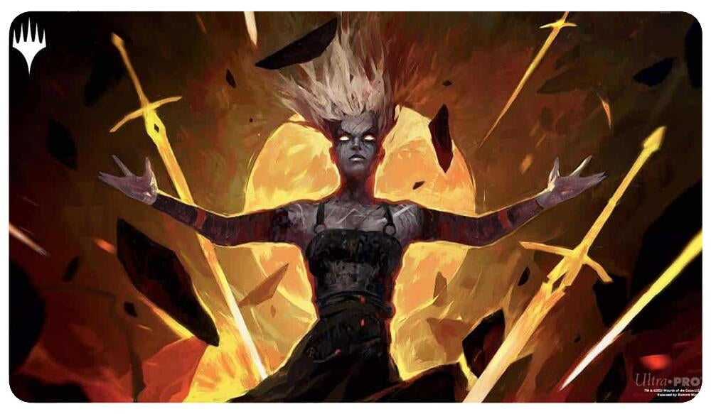 Image for March of the Machine: the Aftermath Nahiri, Forged in Fury Standard Gaming Playmat for Magic: The Gathering - Playmats