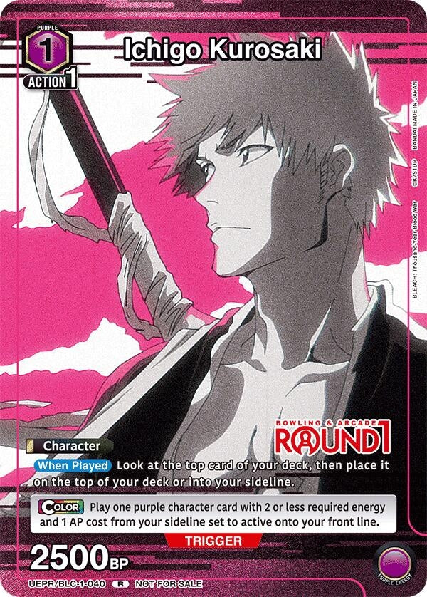 Image for Ichigo Kurosaki (Round1 Bowling & Arcade) (UEPR/BLC-1-040) (Union Arena Promotion Cards) (UEPR) - Union Arena