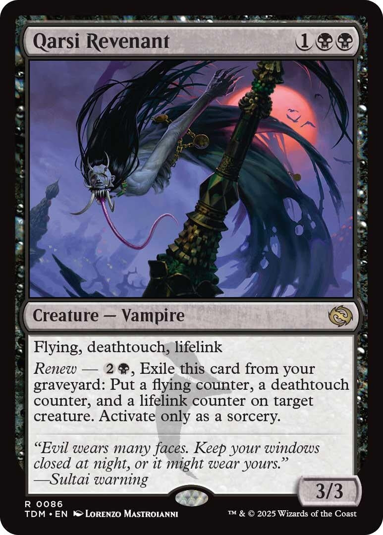 Qarsi Revenant (86) (Tarkir: Dragonstorm) - PokeBox USA