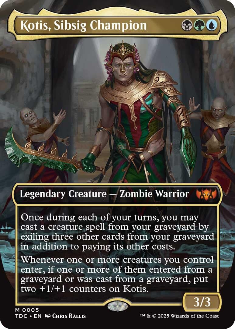 Kotis, Sibsig Champion (Borderless) (5) (Tarkir: Dragonstorm)