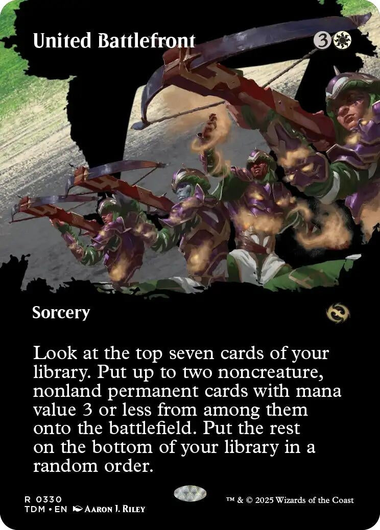 United Battlefront (Borderless) (330) (Tarkir: Dragonstorm)