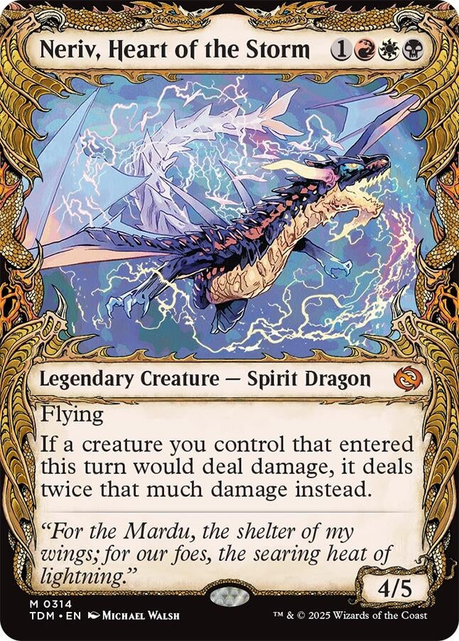 Neriv, Heart of the Storm (Showcase) (314) (Tarkir: Dragonstorm) - PokeBox USA
