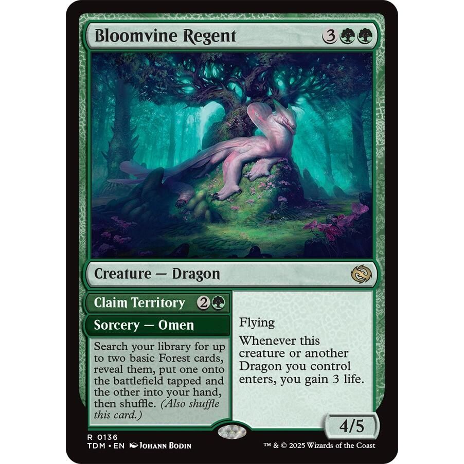 Bloomvine Regent (136) (Tarkir: Dragonstorm) - PokeBox USA