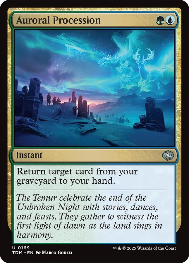 Auroral Procession (169) (Tarkir: Dragonstorm)