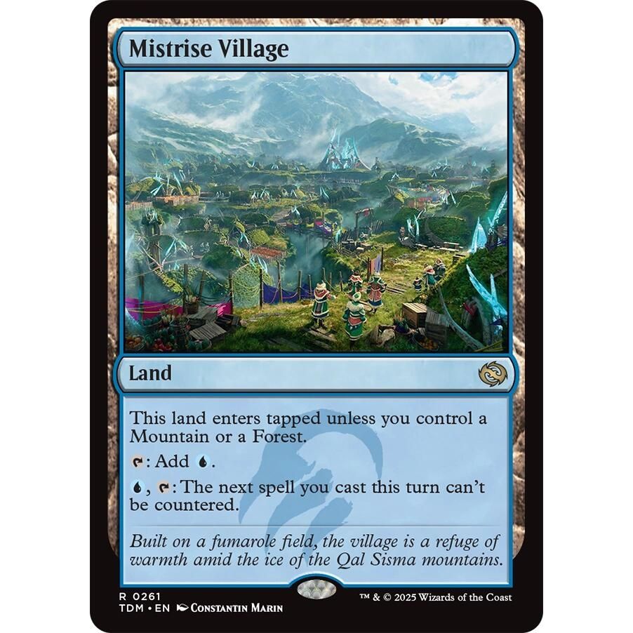 Mistrise Village (261) (Tarkir: Dragonstorm) - PokeBox USA