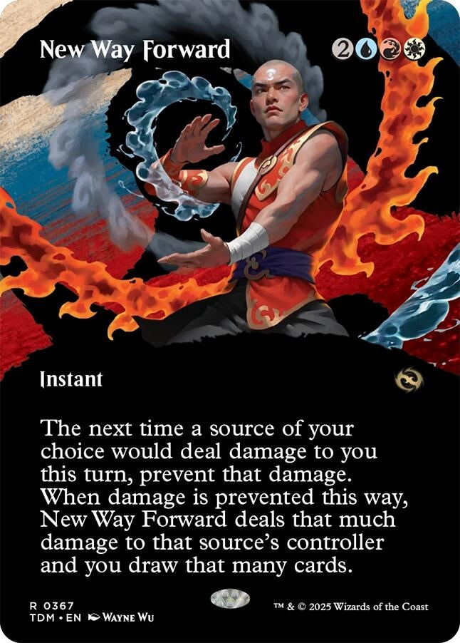 New Way Forward (Borderless) (367) (Tarkir: Dragonstorm)