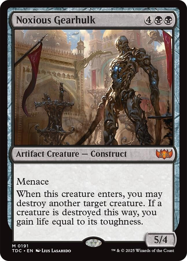 Noxious Gearhulk (191) (Tarkir: Dragonstorm)