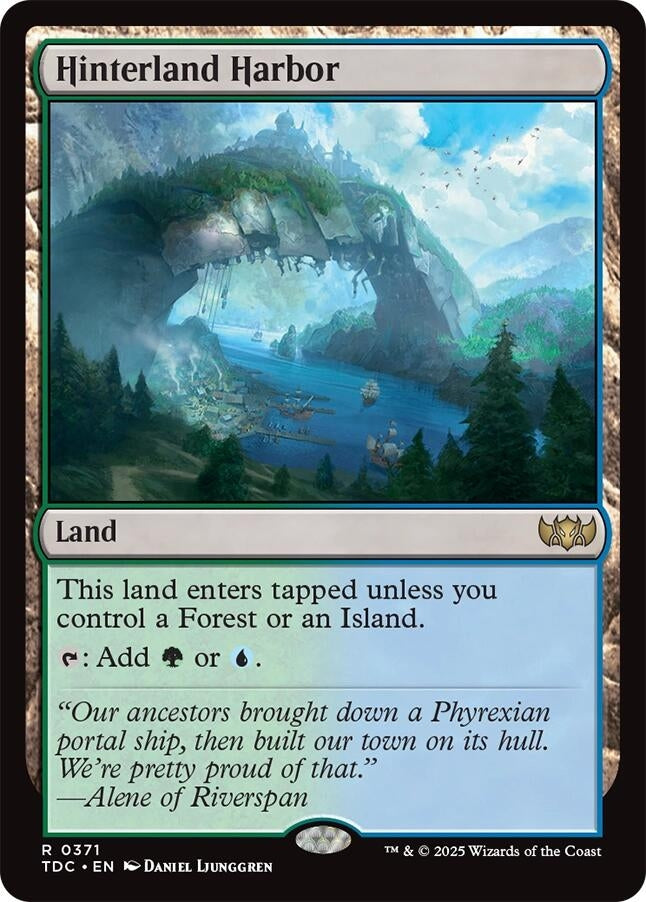 Hinterland Harbor (371) (Tarkir: Dragonstorm)
