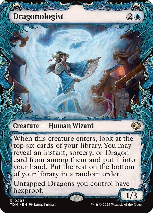 Dragonologist (Showcase) (295) (Tarkir: Dragonstorm)