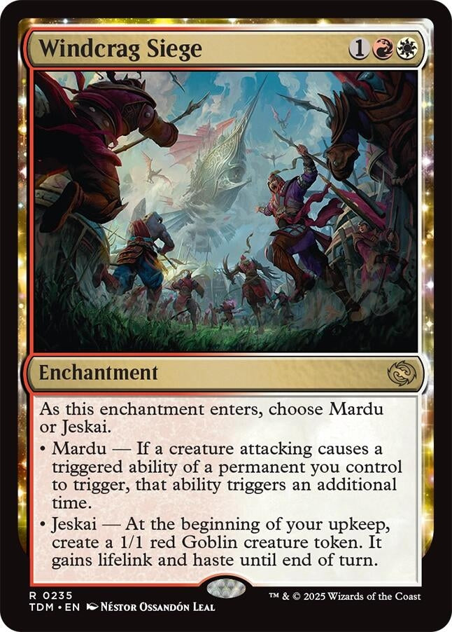 Windcrag Siege (235) (Tarkir: Dragonstorm)