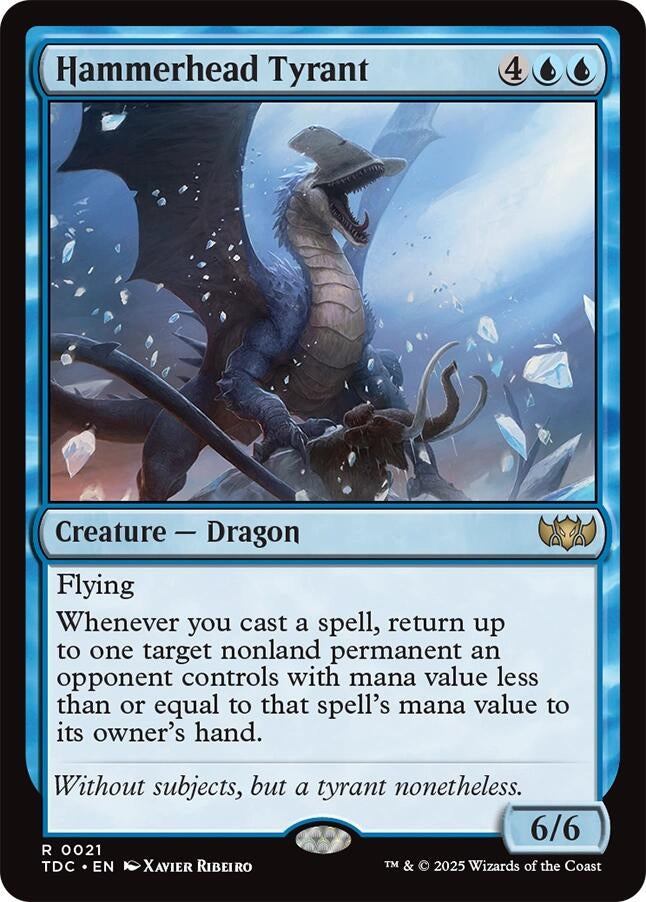 Hammerhead Tyrant (21) (Tarkir: Dragonstorm)