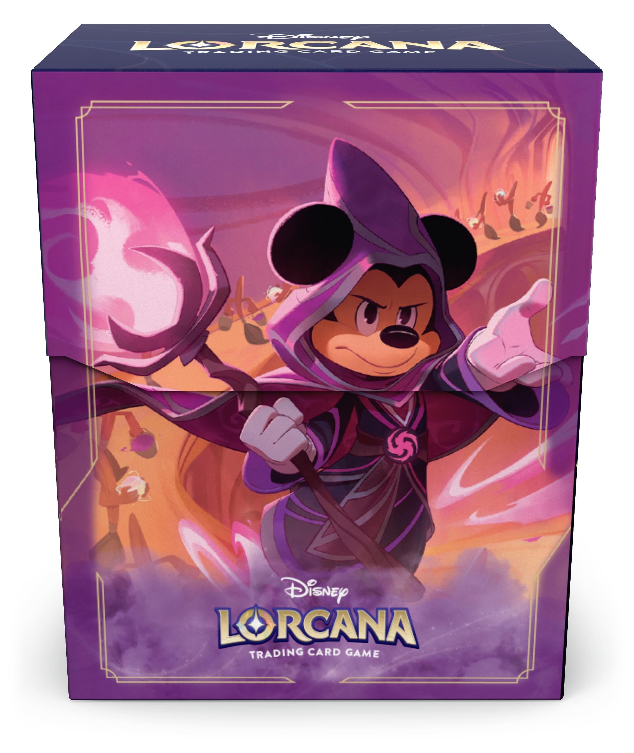 Image for Disney Lorcana Deck Box - Mickey Mouse, Wayward Sorcerer - Deck Boxes