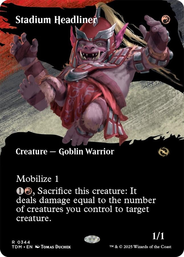 Stadium Headliner (Borderless) (344) (Tarkir: Dragonstorm)