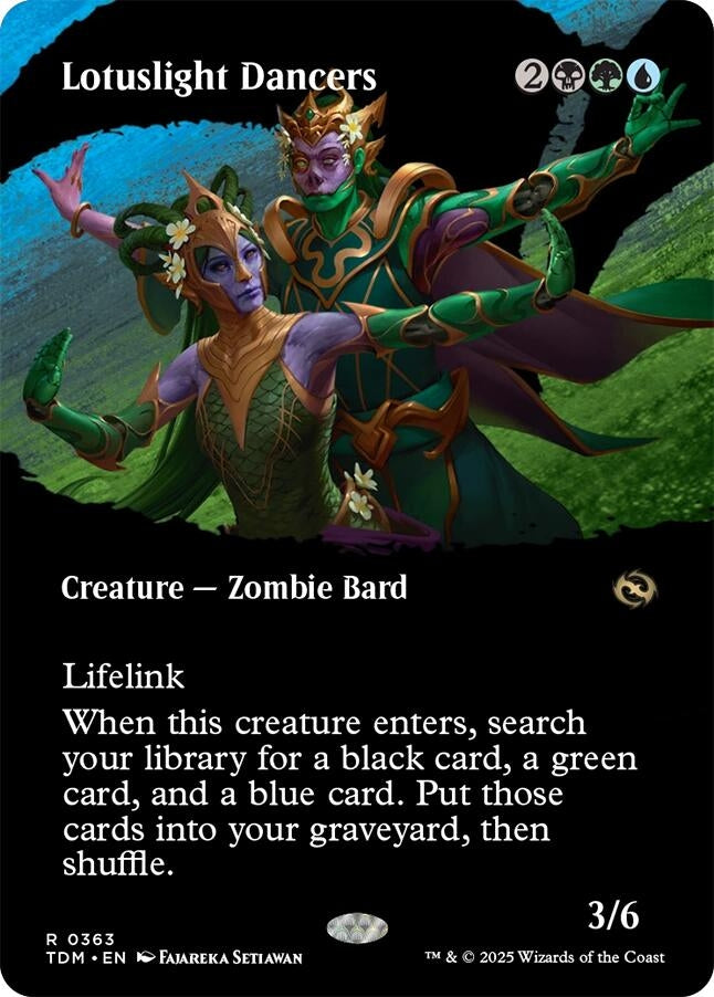 Lotuslight Dancers (Borderless) (363) (Tarkir: Dragonstorm)