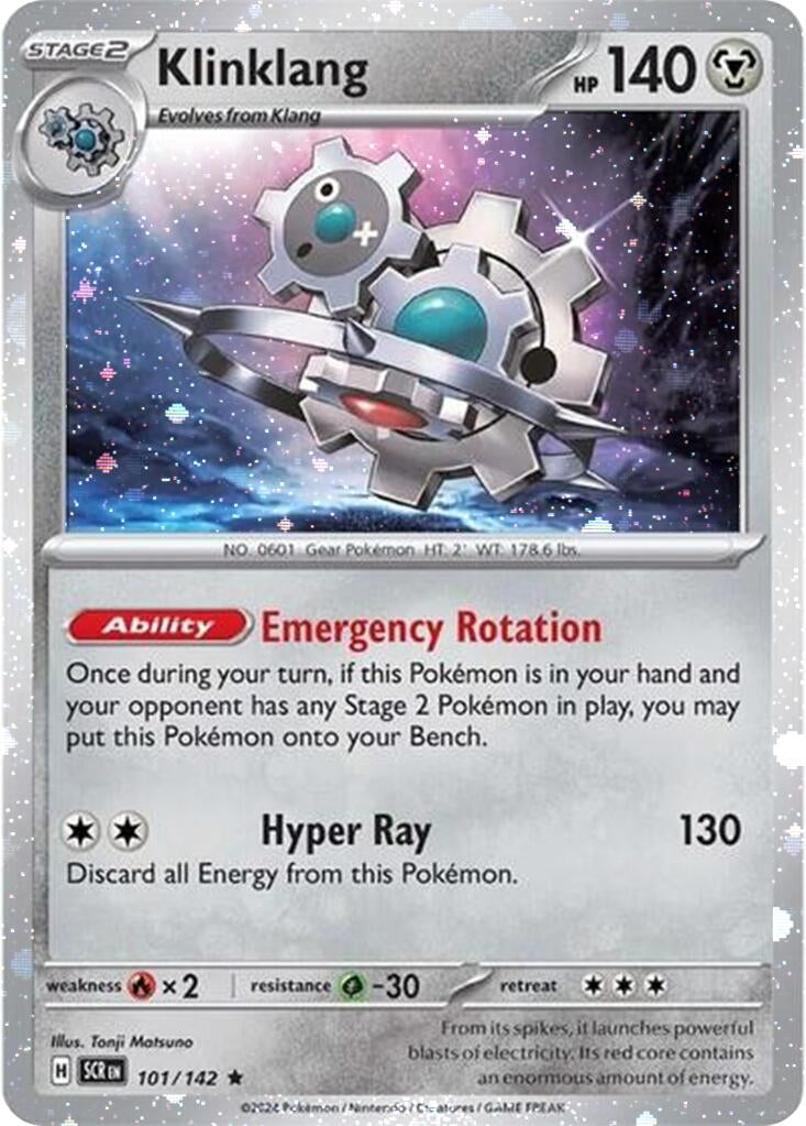 Image for Klinklang - 101/142 (Cosmos Holo) (101/142) (Miscellaneous Cards & Products) (MCAP) - Pokemon