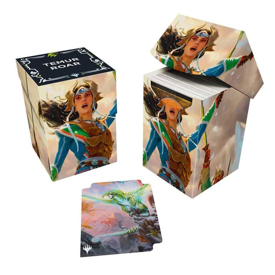 Image for Tarkir: Dragonstorm - Temur Commander 100+ Deck Box for Magic: The Gathering - Deck Boxes