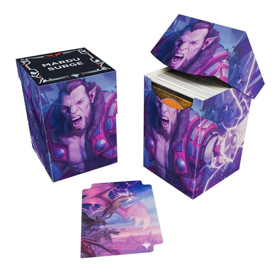 Image for Tarkir: Dragonstorm - Mardu Commander 100+ Deck Box for Magic: The Gathering - Deck Boxes