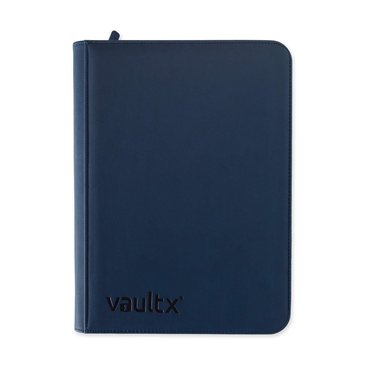 Image for Vault X Zip Binder Exo-Tec - Blue 9 Pocket - Storage Albums