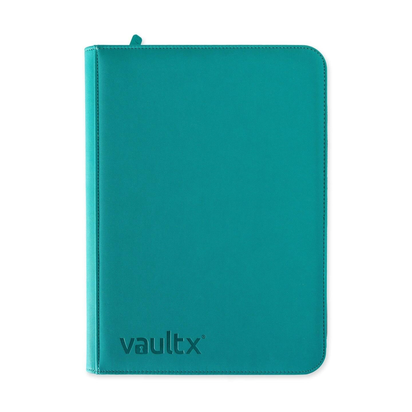 Image for Vault X Zip Binder Exo-Tec - Teal 9 Pocket - Storage Albums
