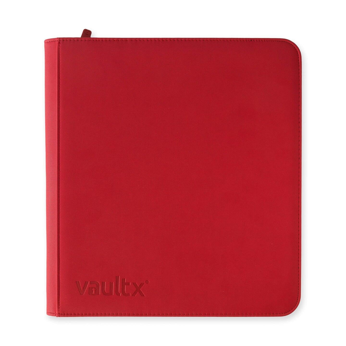 Image for Vault X Zip Binder XL Exo-Tec - Red 12 Pocket - Storage Albums