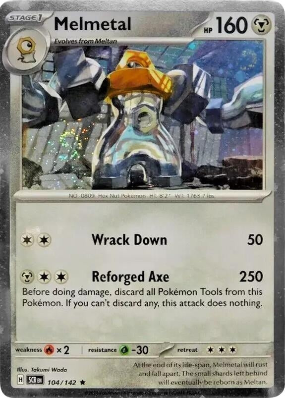 Image for Melmetal - 104/142 (Cosmos Holo) (104/142) (Miscellaneous Cards & Products) (MCAP) - Pokemon