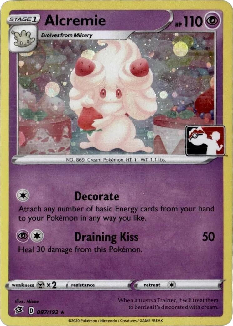 Image for Alcremie - 087/192 (League Promo) (087/192) (League & Championship Cards) (PR) - Pokemon