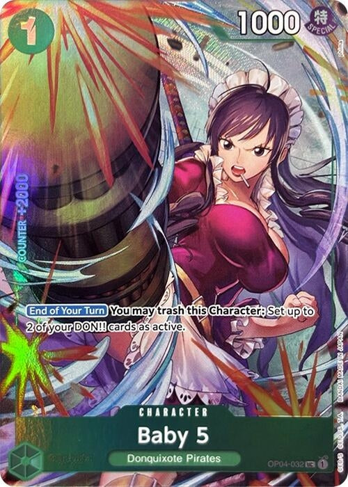 Image for Baby 5 (Premium Card Collection -Best Selection Vol. 3-) (OP04-032) (One Piece Promotion Cards) (OP-PR) - One Piece Card Game