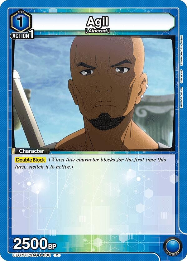 Image for Agil (038) (UE07ST/SAO-1-038) (UE07ST: Sword Art Online Starter Deck) (UE07ST) - Union Arena