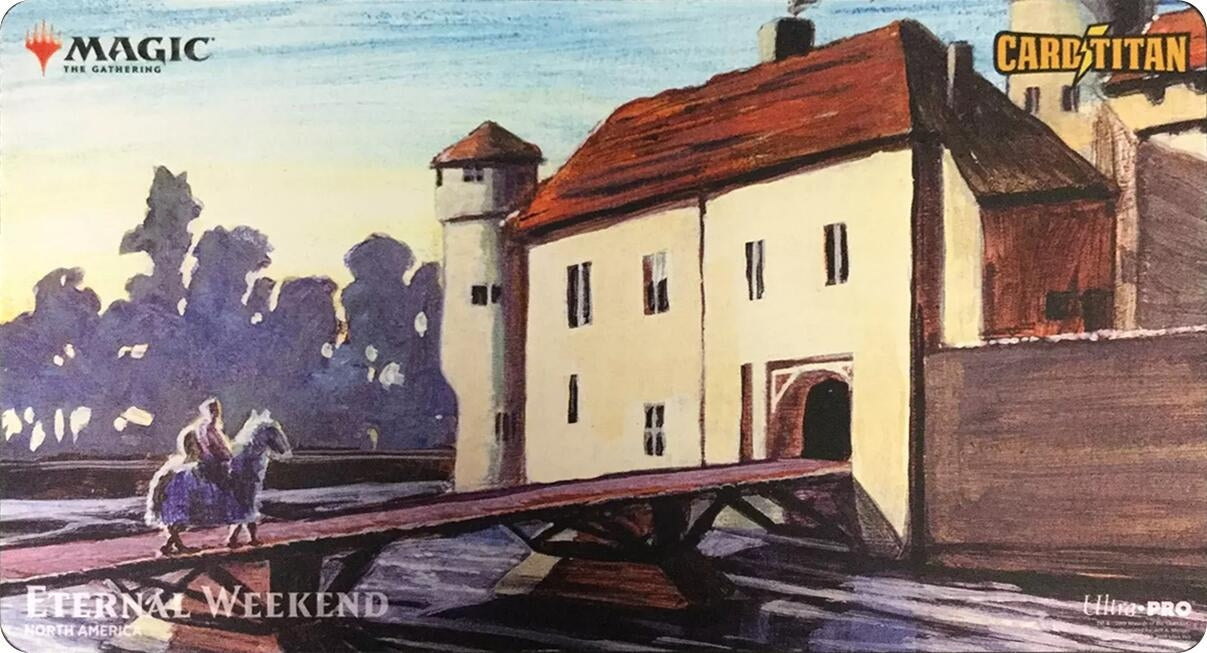 Image for Eternal Weekend 2019 Ultra Pro Exclusive Playmat for Magic: The Gathering - Moat - Playmats