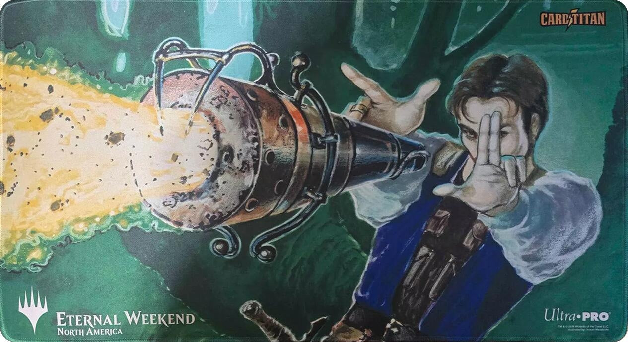 Image for Eternal Weekend 2024 Ultra Pro Exclusive Playmat for Magic: The Gathering - Null Rod - Playmats