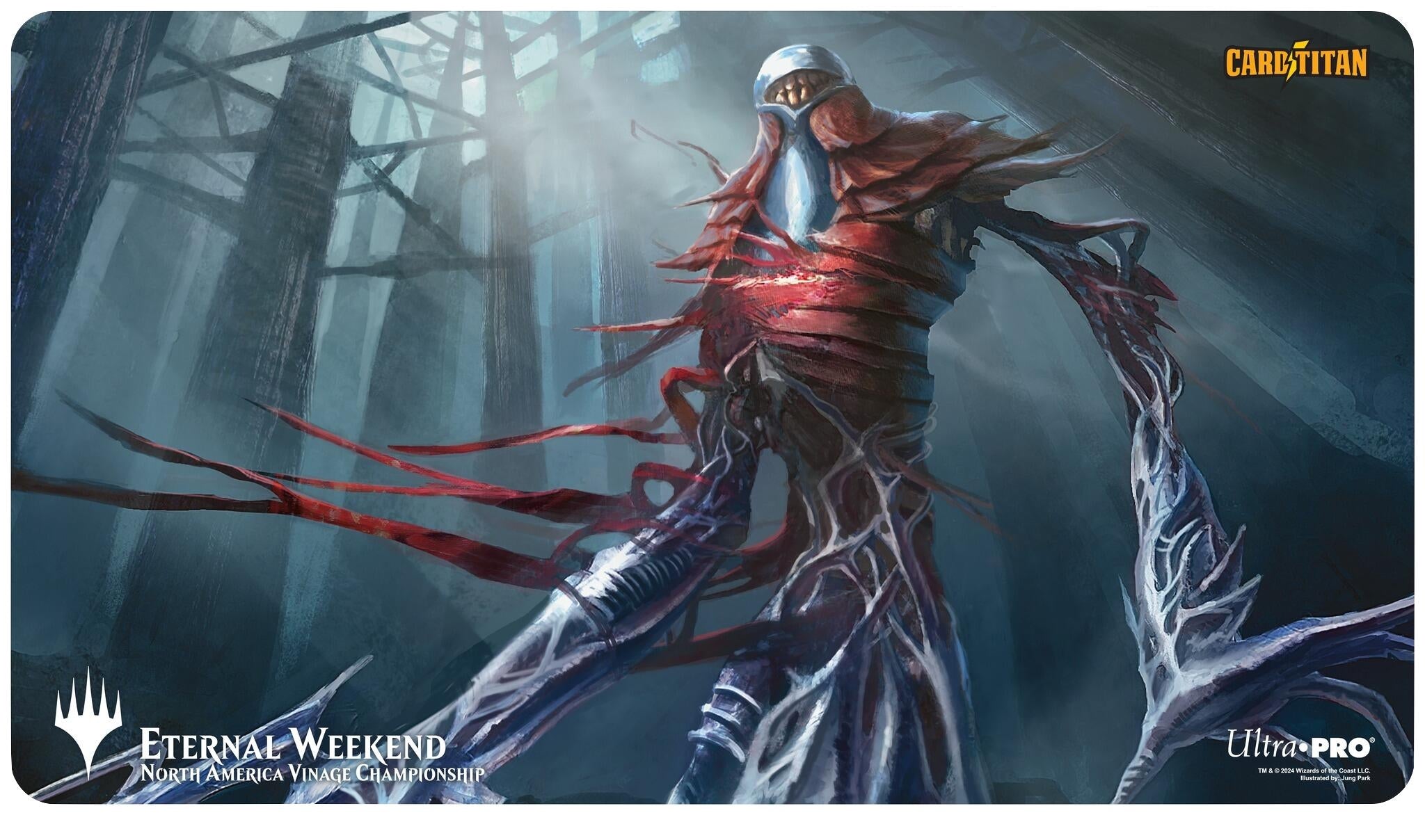 Image for Eternal Weekend Championship 2024 Ultra Pro Exclusive Playmat for Magic: The Gathering - Phyrexian Metamorph - Playmats