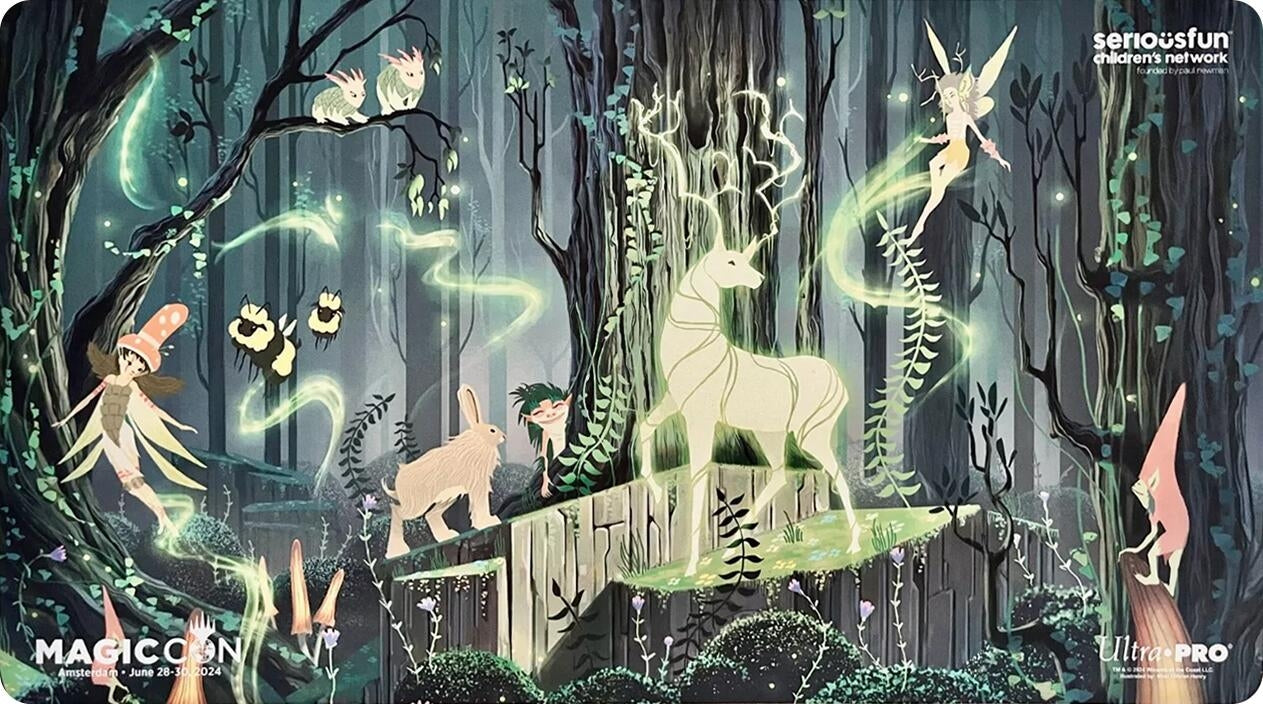 Image for MagicCon Serious Fun 2024 Ultra Pro Exclusive Playmat for Magic: The Gathering - Doubling Season (Amsterdam) - Playmats