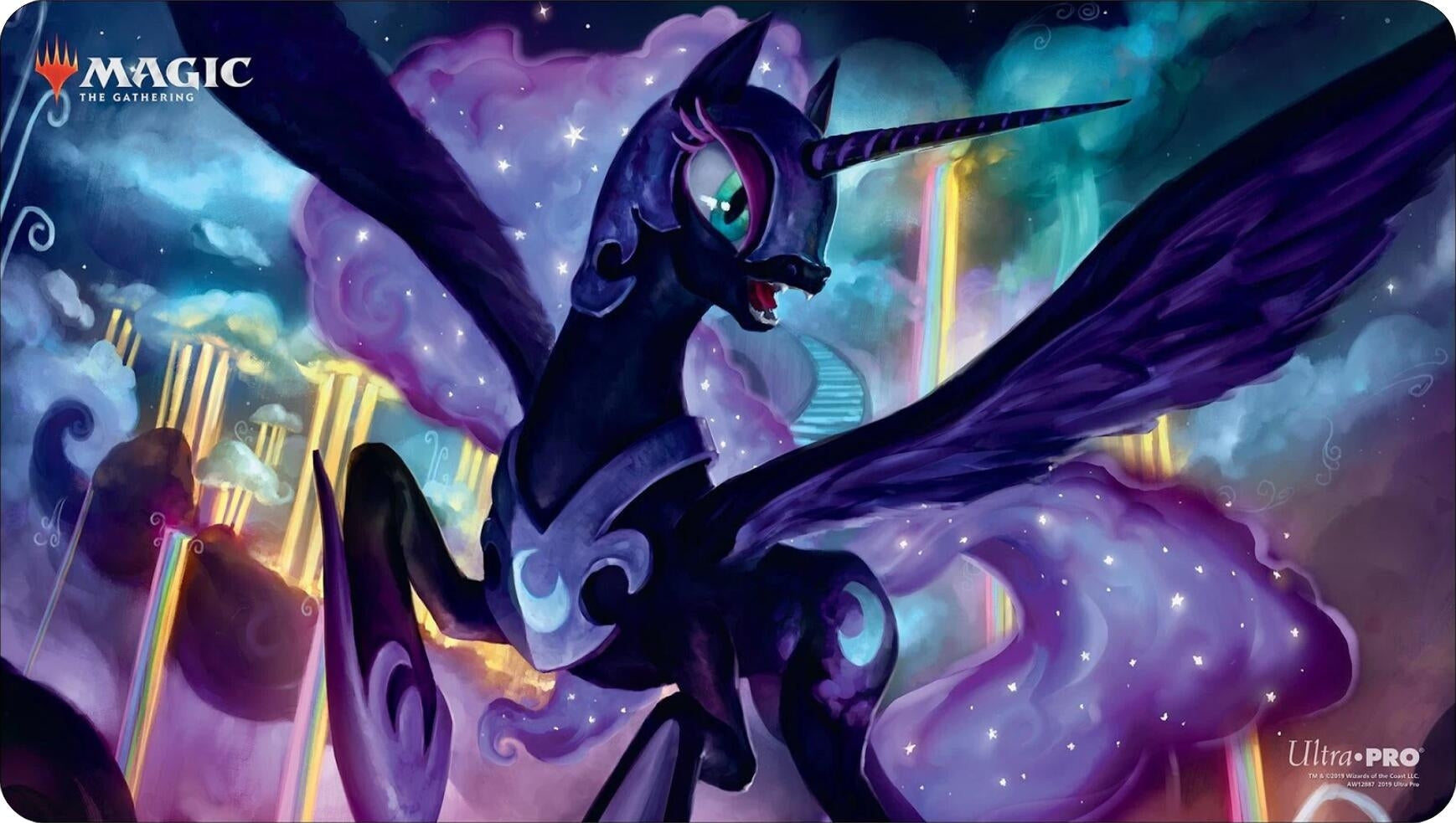 Image for Ponies, The Galloping Double-Sided Ultra Pro Exclusive Playmat for Magic: The Gathering - Playmats