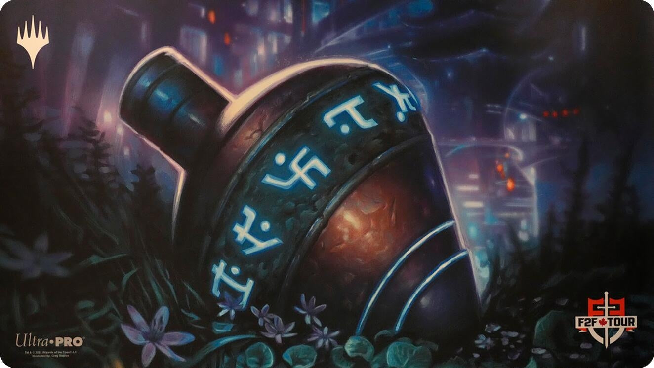 Image for F2F Tour 2022 Ultra Pro Exclusive Playmat for Magic: The Gathering - Sensei's Divining Top - Playmats