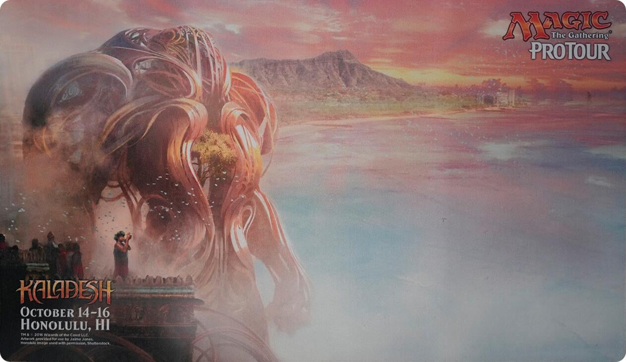 Image for Pro Tour Exclusive Playmat for Magic: The Gathering - Kaladesh - Playmats