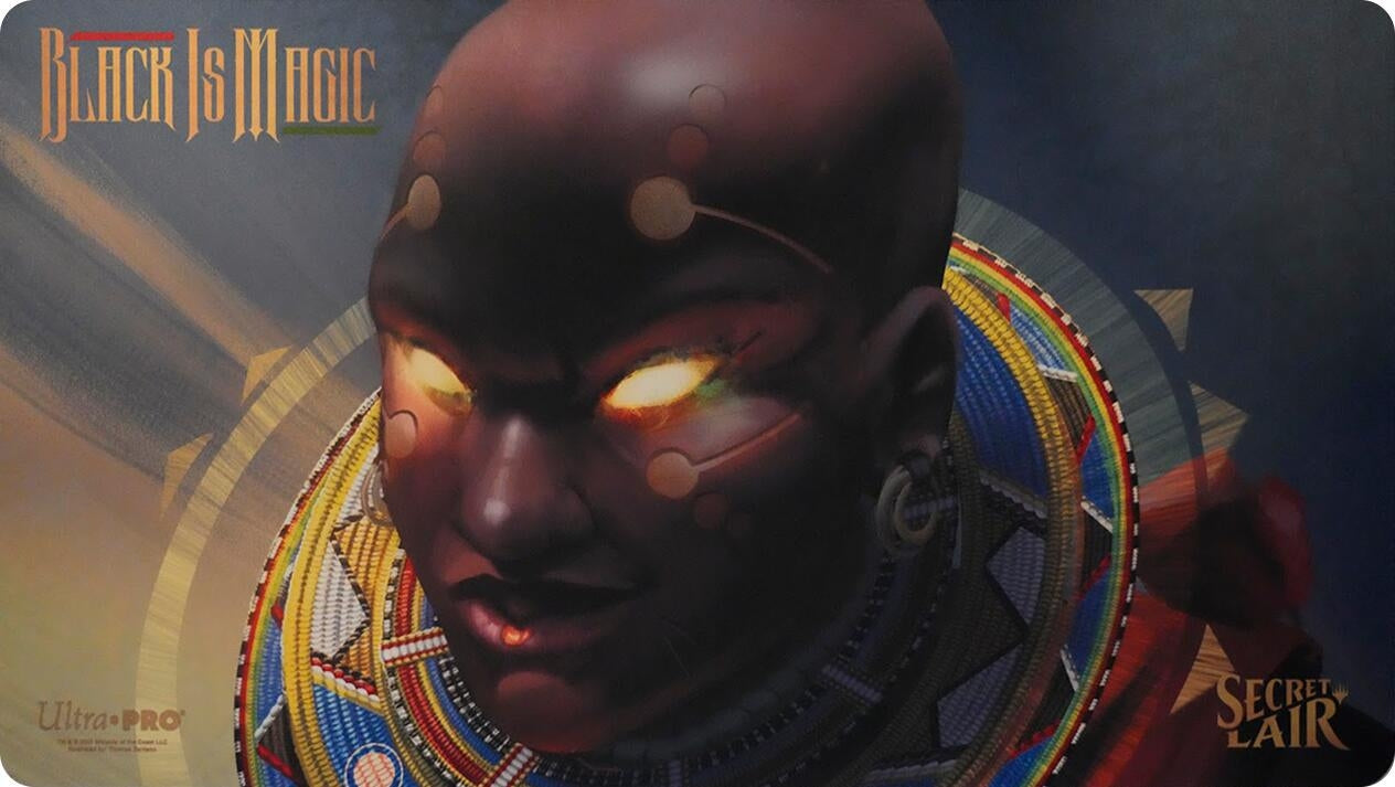 Image for Black is Magic Ultra Pro Exclusive Playmat for Secret Lair - Sol Ring - Playmats