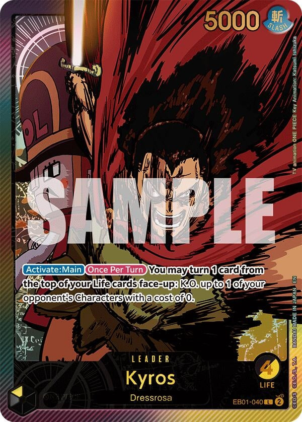 Image for Kyros (SP) (EB01-040) (Extra Booster: Anime 25th Collection) (EB-02) - One Piece Card Game