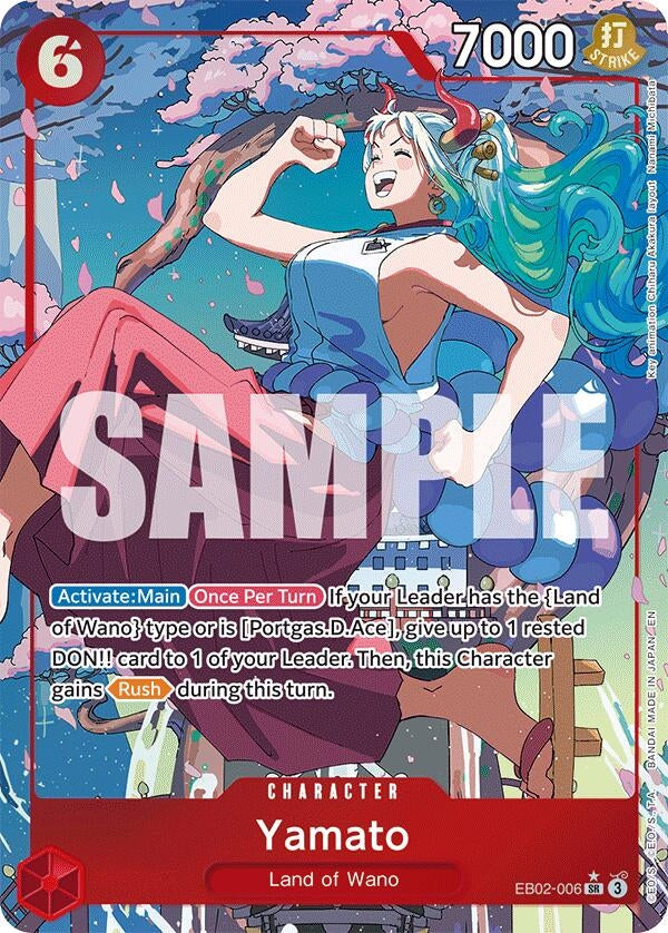 Image for Yamato (Alternate Art) (EB02-006) (Extra Booster: Anime 25th Collection) (EB-02) - One Piece Card Game
