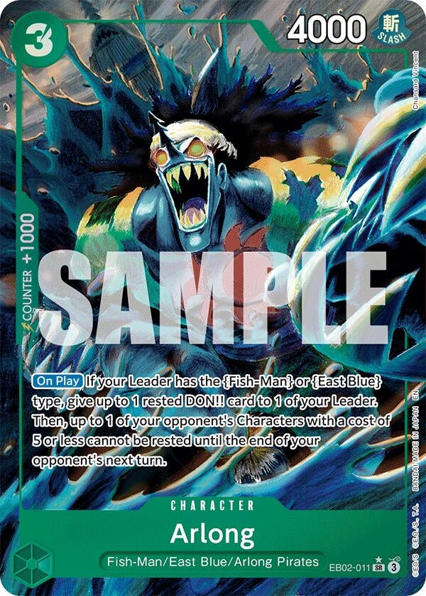 Image for Arlong (Alternate Art) (EB02-011) (Extra Booster: Anime 25th Collection) (EB-02) - One Piece Card Game
