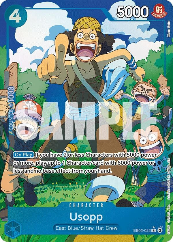 Image for Usopp (Alternate Art) (EB02-022) (Extra Booster: Anime 25th Collection) (EB-02) - One Piece Card Game