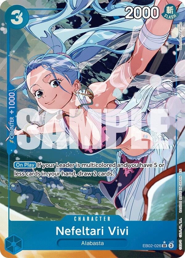 Image for Nefeltari Vivi (Alternate Art) (EB02-026) (Extra Booster: Anime 25th Collection) (EB-02) - One Piece Card Game
