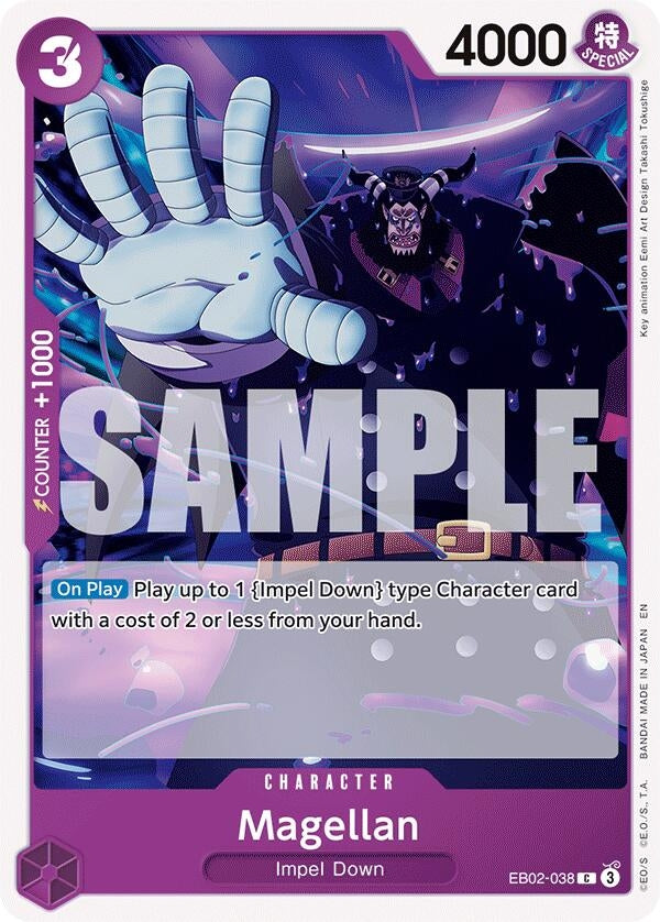 Image for Magellan (EB02-038) (Extra Booster: Anime 25th Collection) (EB-02) - One Piece Card Game