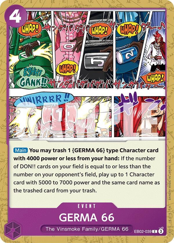 Image for GERMA 66 (EB02-039) (Extra Booster: Anime 25th Collection) (EB-02) - One Piece Card Game