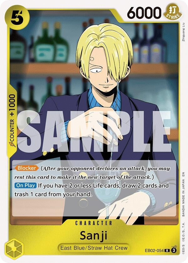 Image for Sanji (EB02-054) (Extra Booster: Anime 25th Collection) (EB-02) - One Piece Card Game