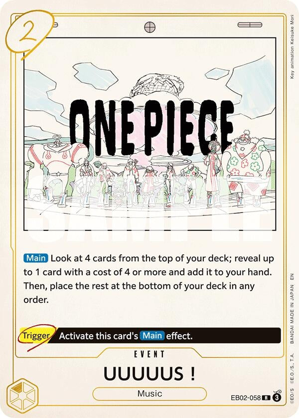 Image for UUUUUS! (EB02-058) (Extra Booster: Anime 25th Collection) (EB-02) - One Piece Card Game