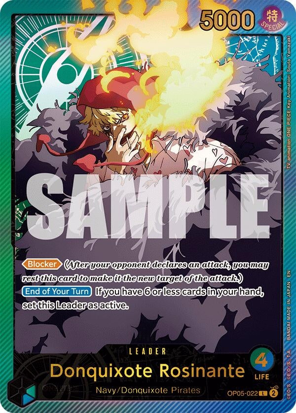 Image for Donquixote Rosinante (SP) (OP05-022) (Extra Booster: Anime 25th Collection) (EB-02) - One Piece Card Game