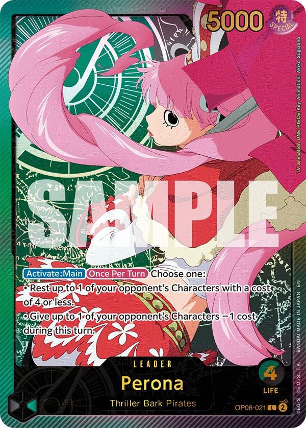 Image for Perona (SP) (OP06-021) (Extra Booster: Anime 25th Collection) (EB-02) - One Piece Card Game