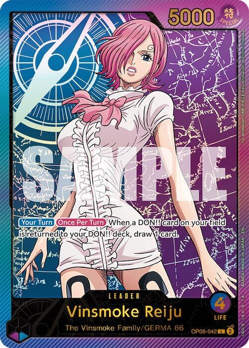 Image for Vinsmoke Reiju (SP) (OP06-042) (Extra Booster: Anime 25th Collection) (EB-02) - One Piece Card Game