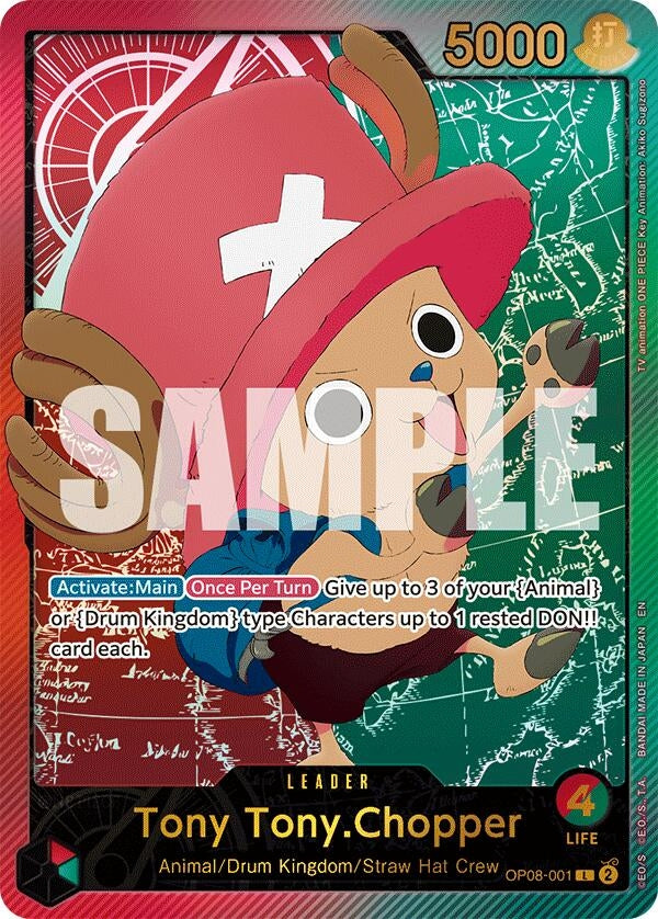 Image for Tony Tony.Chopper (SP) (OP08-001) (Extra Booster: Anime 25th Collection) (EB-02) - One Piece Card Game