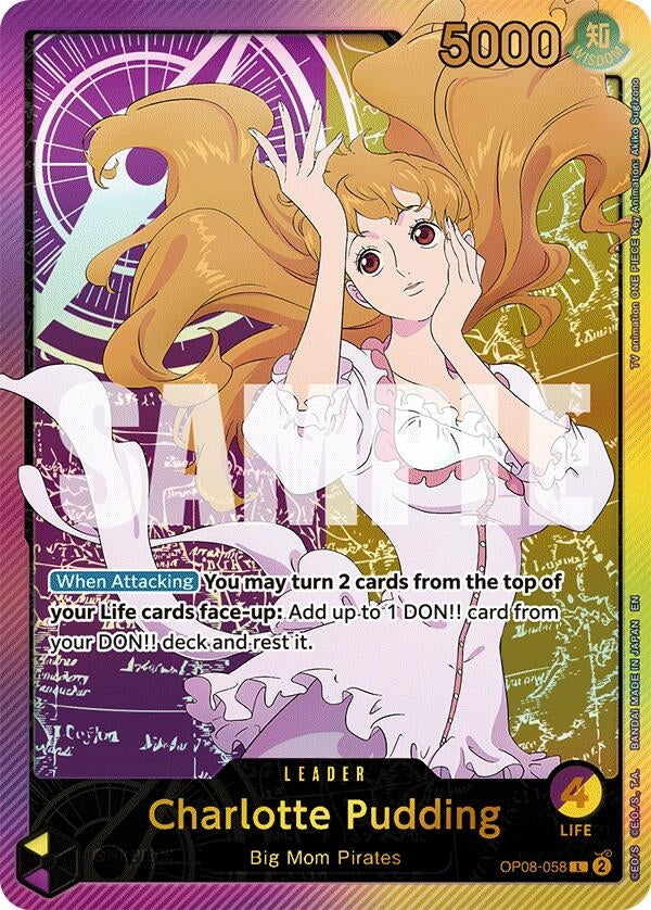 Image for Charlotte Pudding (SP) (OP08-058) (Extra Booster: Anime 25th Collection) (EB-02) - One Piece Card Game
